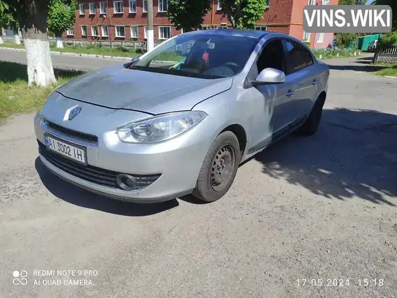 VF1LZBR0545593186 Renault Fluence 2011 Седан 1.6 л. Фото 6