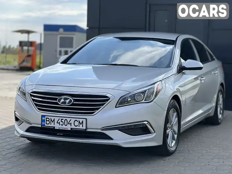 Седан Hyundai Sonata 2015 2.36 л. Автомат обл. Сумська, Шостка - Фото 1/22