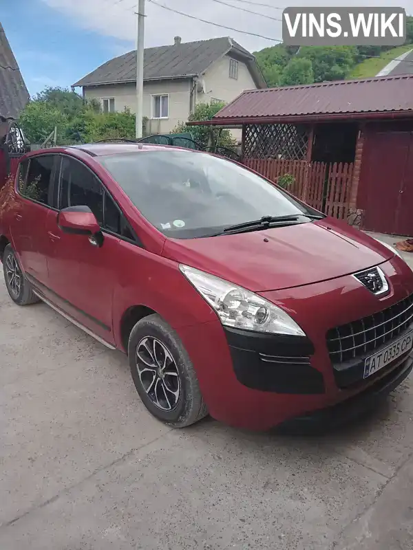 Внедорожник / Кроссовер Peugeot 3008 2012 1.56 л. Ручная / Механика обл. Ивано-Франковская, Тлумач - Фото 1/11