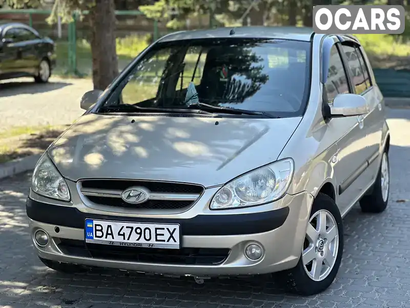 Хетчбек Hyundai Getz 2007 1.6 л. Ручна / Механіка обл. Кіровоградська, Кропивницький (Кіровоград) - Фото 1/21