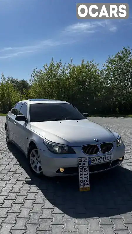 Седан BMW 5 Series 2007 2.5 л. Ручна / Механіка обл. Тернопільська, Зборів - Фото 1/21