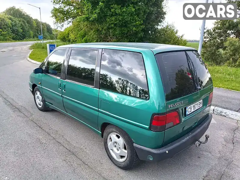 Мінівен Peugeot 806 1996 null_content л. Ручна / Механіка обл. Чернігівська, Мена - Фото 1/21