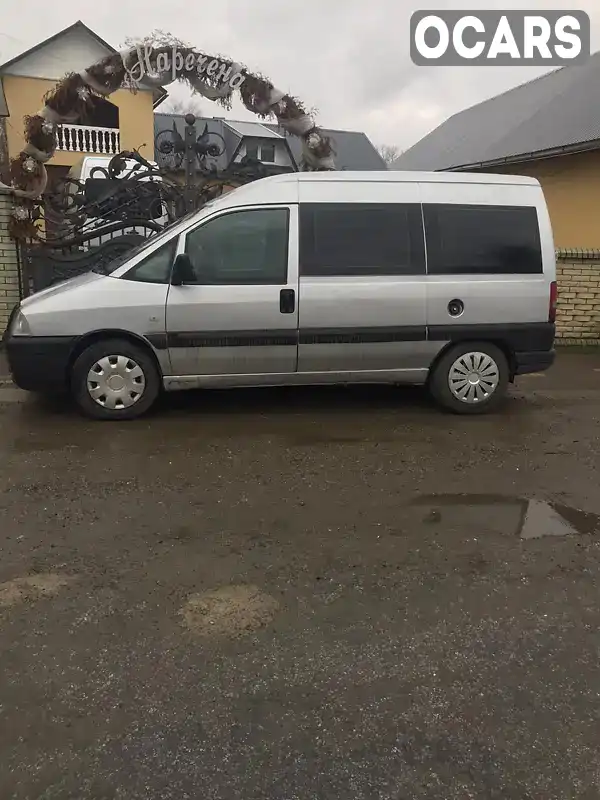 Мінівен Fiat Scudo 2005 2 л. Ручна / Механіка обл. Івано-Франківська, Снятин - Фото 1/12