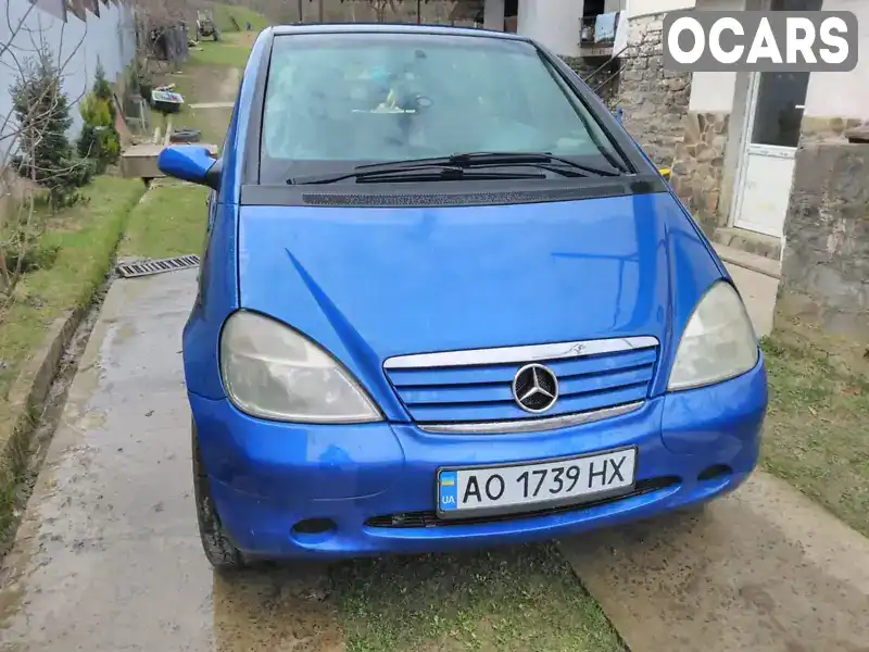 Хетчбек Mercedes-Benz A-Class 1998 1.6 л. Ручна / Механіка обл. Закарпатська, Ужгород - Фото 1/11