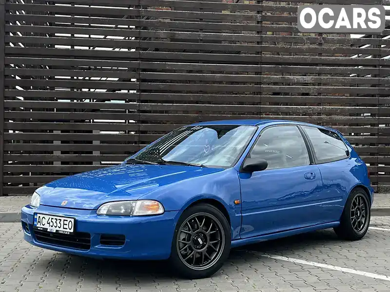 Хетчбек Honda Civic 1993 2 л. Ручна / Механіка обл. Волинська, Луцьк - Фото 1/21