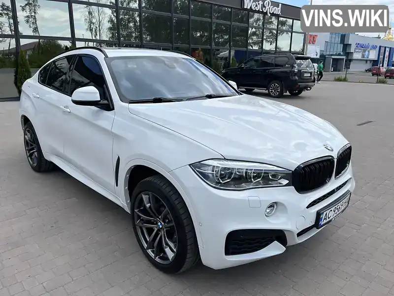 Внедорожник / Кроссовер BMW X6 2018 2.99 л. Автомат обл. Волынская, Луцк - Фото 1/21