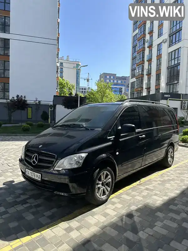 Минивэн Mercedes-Benz Vito 2008 2.15 л. Автомат обл. Ивано-Франковская, Ивано-Франковск - Фото 1/21