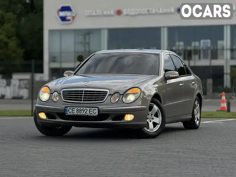 Седан Mercedes-Benz E-Class 2004 3.2 л. Автомат обл. Чернівецька, Чернівці - Фото 1/21