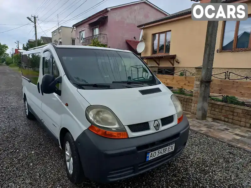 Мінівен Renault Trafic 2005 1.87 л. Ручна / Механіка обл. Закарпатська, Виноградів - Фото 1/21