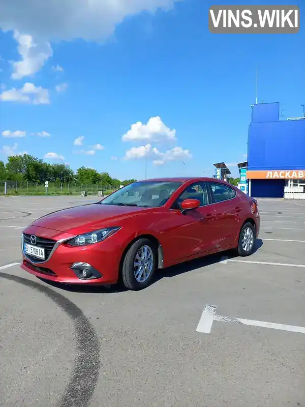 Седан Mazda 3 2015 2 л. Ручна / Механіка обл. Запорізька, Запоріжжя - Фото 1/18