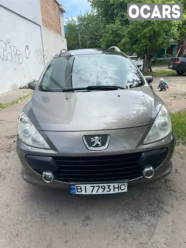 Універсал Peugeot 307 2006 2 л. Ручна / Механіка обл. Черкаська, Черкаси - Фото 1/11