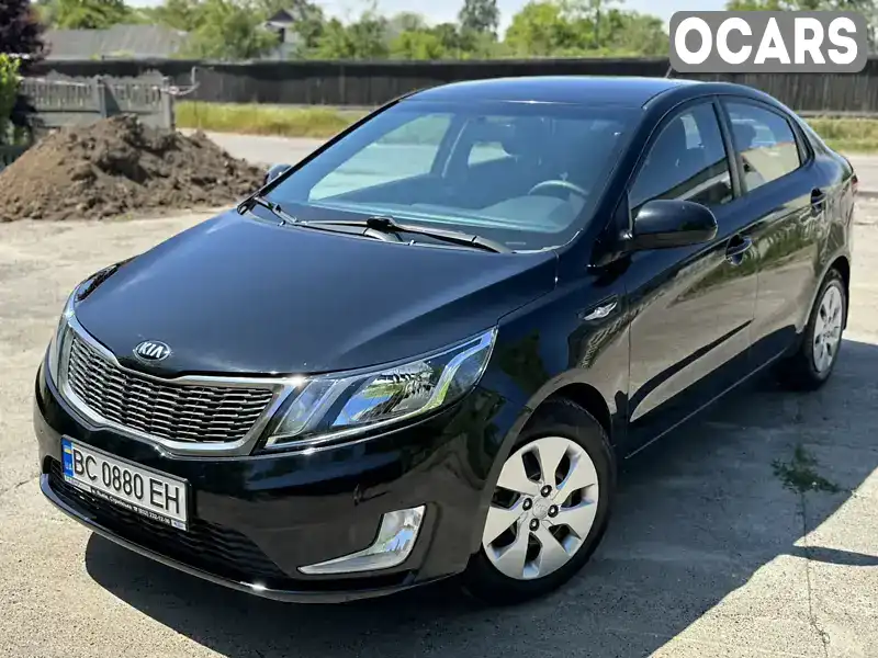 Седан Kia Rio 2013 1.4 л. Автомат обл. Вінницька, Тульчин - Фото 1/21