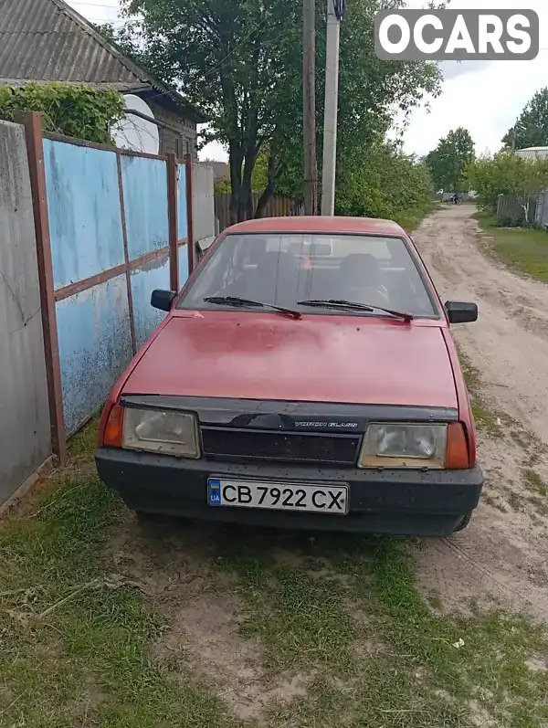 Хетчбек ВАЗ / Lada 2109 1994 1.29 л. Ручна / Механіка обл. Чернігівська, Сосниця - Фото 1/4