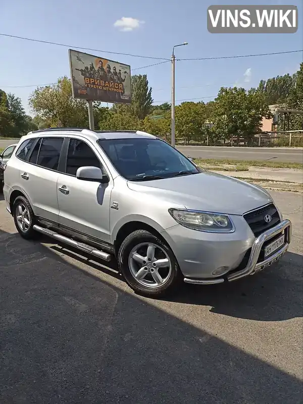 Позашляховик / Кросовер Hyundai Santa FE 2008 2.19 л. Автомат обл. Дніпропетровська, Дніпро (Дніпропетровськ) - Фото 1/15