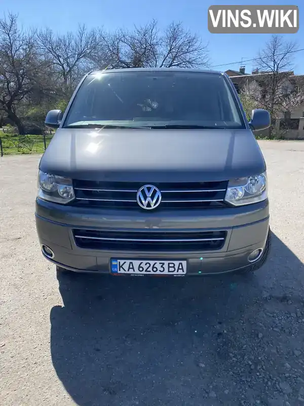 Мінівен Volkswagen Multivan 2013 1.98 л. Ручна / Механіка обл. Київська, Київ - Фото 1/21