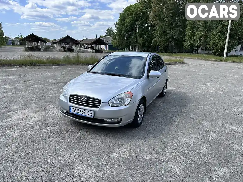 Седан Hyundai Accent 2008 1.4 л. Ручна / Механіка обл. Черкаська, Ватутіне - Фото 1/14