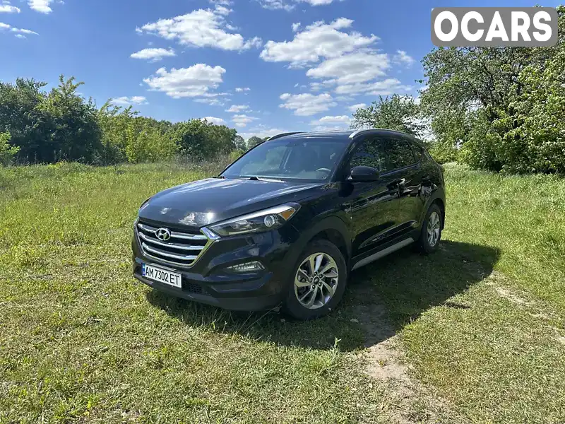 Позашляховик / Кросовер Hyundai Tucson 2017 2 л. Автомат обл. Житомирська, Бердичів - Фото 1/21