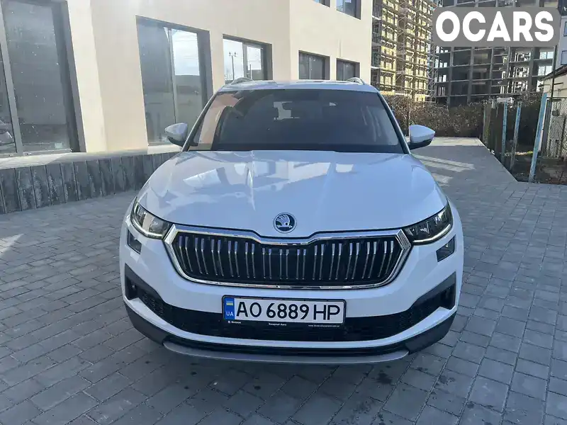 Позашляховик / Кросовер Skoda Kodiaq 2022 1.98 л. Автомат обл. Закарпатська, Ужгород - Фото 1/15