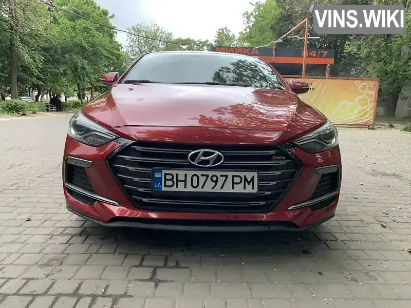 KMHD04LB4JU467319 Hyundai Elantra 2017 Седан 1.59 л. Фото 1