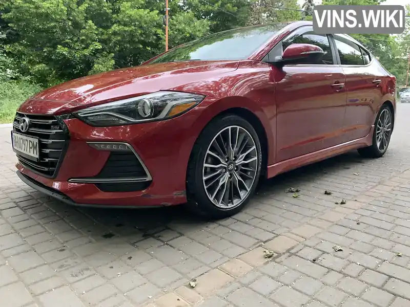 KMHD04LB4JU467319 Hyundai Elantra 2017 Седан 1.59 л. Фото 7