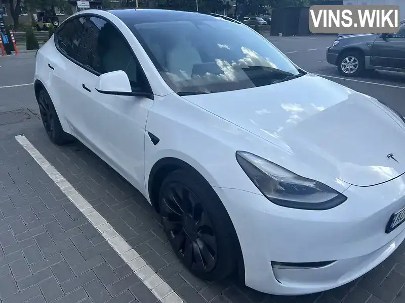 Позашляховик / Кросовер Tesla Model Y 2021 null_content л. Автомат обл. Закарпатська, Ужгород - Фото 1/7