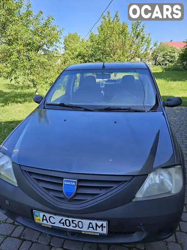 Седан Dacia Logan 2007 1.4 л. Ручная / Механика обл. Волынская, Луцк - Фото 1/11