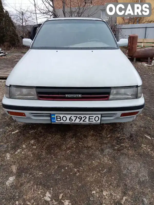 Седан Toyota Carina 1989 1.59 л. Ручная / Механика обл. Тернопольская, Тернополь - Фото 1/3