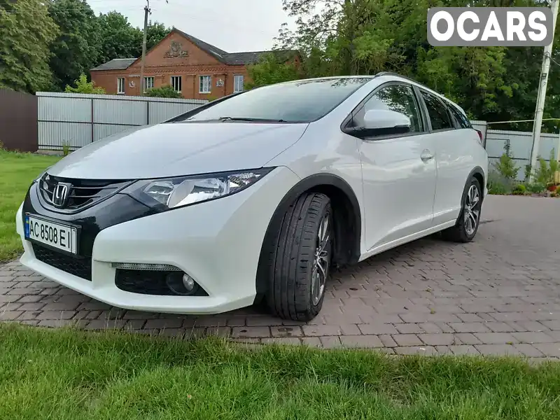 Универсал Honda Civic 2014 1.6 л. Ручная / Механика обл. Хмельницкая, Хмельницкий - Фото 1/21