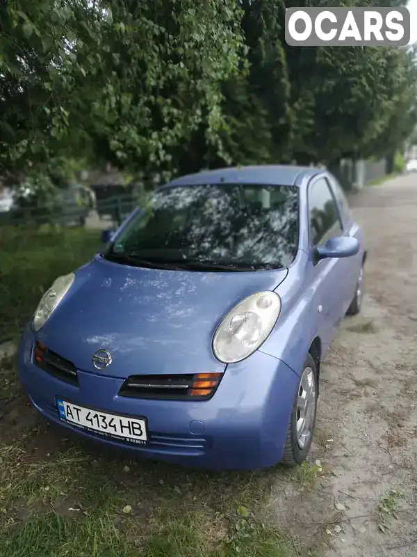 Хетчбек Nissan Micra 2004 1.24 л. Ручна / Механіка обл. Івано-Франківська, Тлумач - Фото 1/5