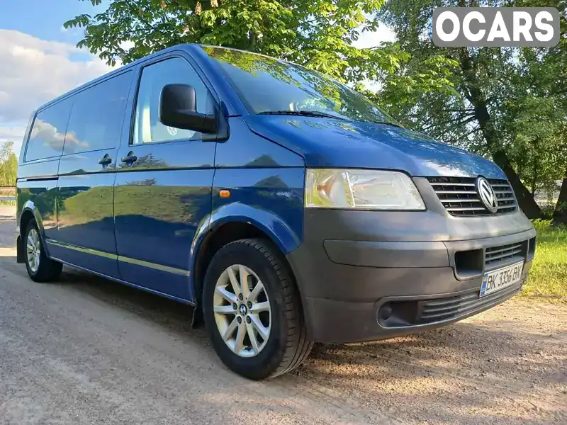 Мінівен Volkswagen Transporter 2005 2.46 л. обл. Рівненська, Сарни - Фото 1/21