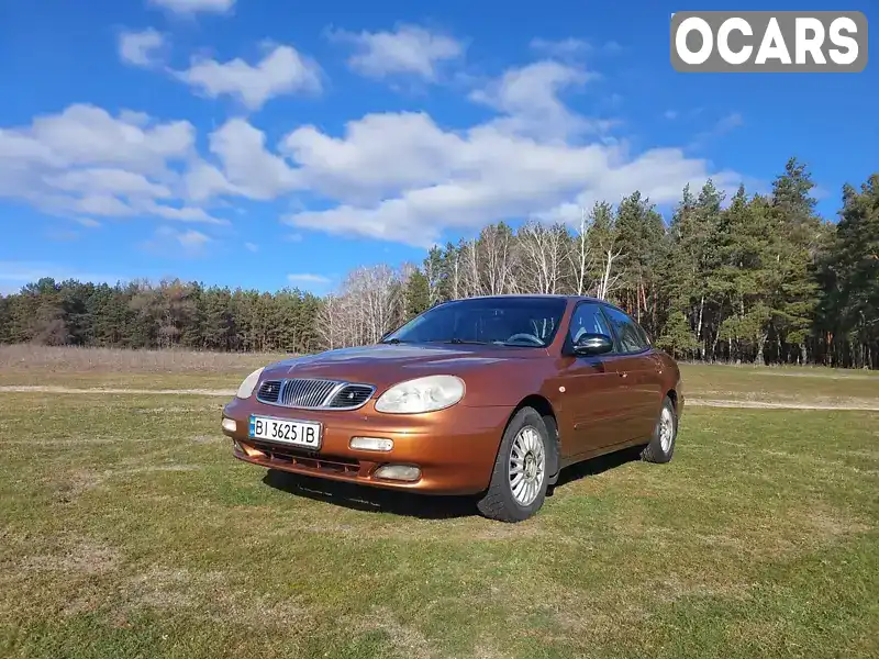 Седан Daewoo Leganza 1999 2 л. Ручная / Механика обл. Полтавская, Кременчуг - Фото 1/10