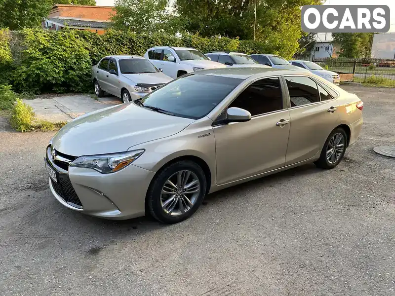 Седан Toyota Camry 2015 2.49 л. Автомат обл. Полтавська, Полтава - Фото 1/14