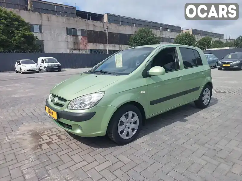 Хетчбек Hyundai Getz 2008 1.4 л. Автомат обл. Полтавська, Кременчук - Фото 1/18