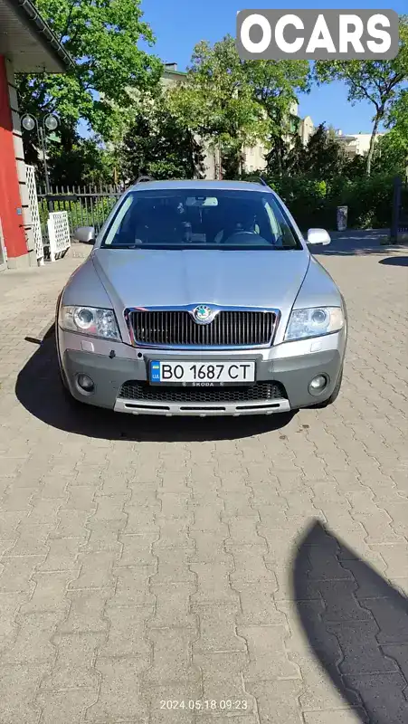 Універсал Skoda Octavia Scout 2008 1.97 л. Ручна / Механіка обл. Тернопільська, Кременець - Фото 1/21