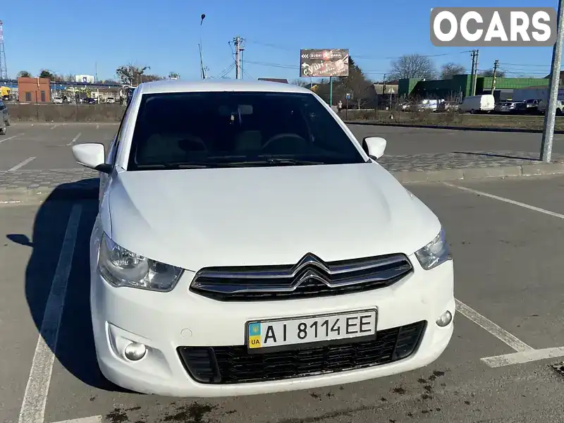 Седан Citroen C-Elysee 2013 1.56 л. Ручна / Механіка обл. Київська, Боярка - Фото 1/9