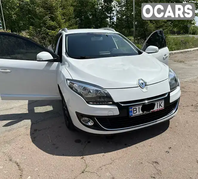 Універсал Renault Megane 2013 1.46 л. Ручна / Механіка обл. Полтавська, Зіньків - Фото 1/10