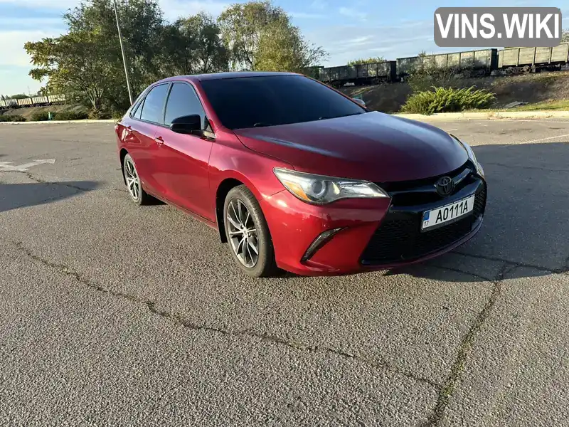 Седан Toyota Camry 2015 2.49 л. Автомат обл. Полтавська, Горішні Плавні (Комсомольськ) - Фото 1/12