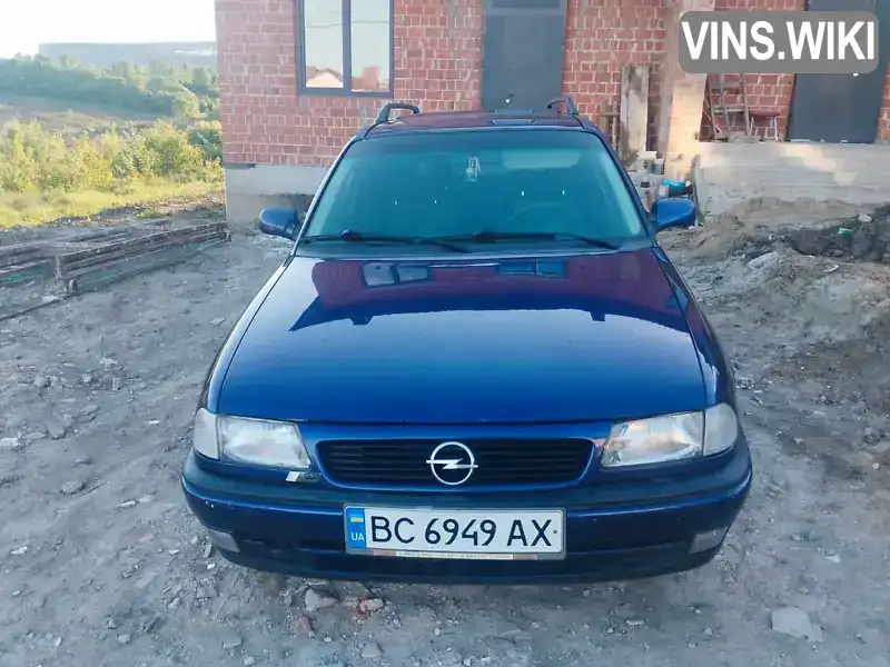 Універсал Opel Astra 1997 1.6 л. Ручна / Механіка обл. Львівська, Львів - Фото 1/9