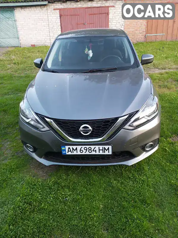 Седан Nissan Sentra 2018 1.8 л. Автомат обл. Житомирська, Романів - Фото 1/17