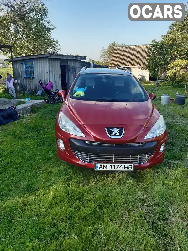 Універсал Peugeot 308 2008 1.6 л. Ручна / Механіка обл. Житомирська, Бердичів - Фото 1/16