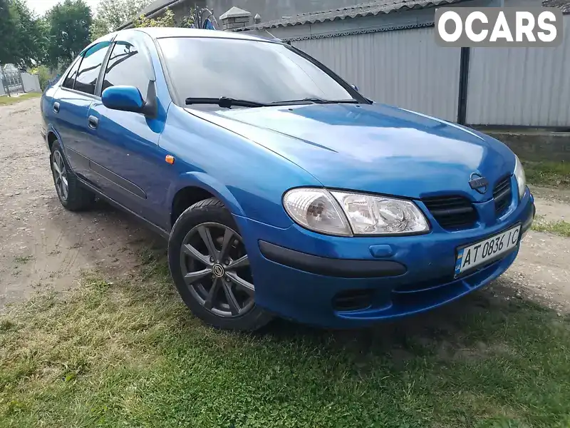 Седан Nissan Almera 2002 1.5 л. Автомат обл. Івано-Франківська, Коломия - Фото 1/21