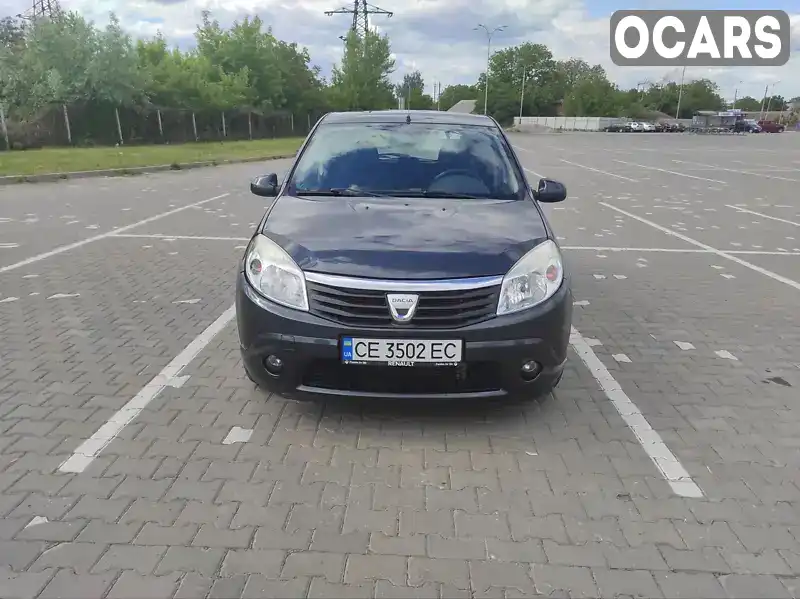 Хетчбек Dacia Sandero 2009 1.39 л. Ручна / Механіка обл. Чернівецька, Чернівці - Фото 1/21