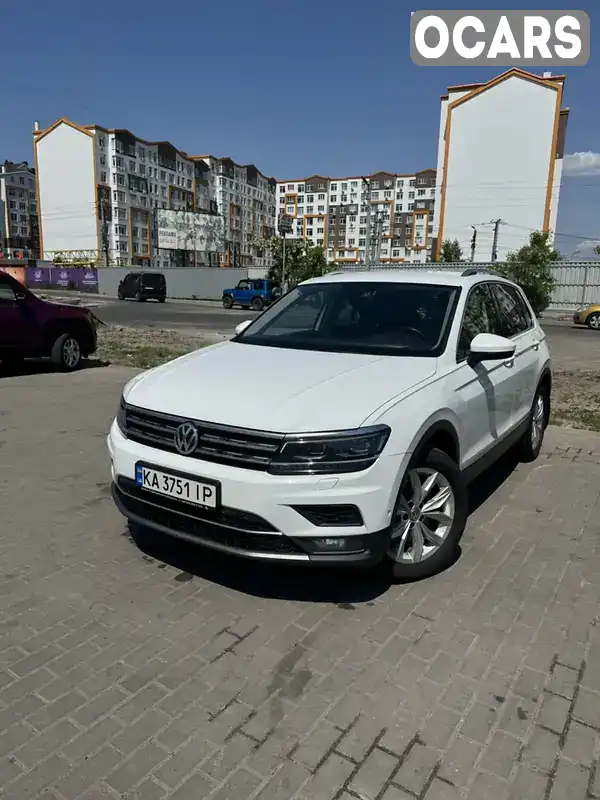 Позашляховик / Кросовер Volkswagen Tiguan 2019 1.98 л. Автомат обл. Київська, location.city.kriukivshchyna - Фото 1/21