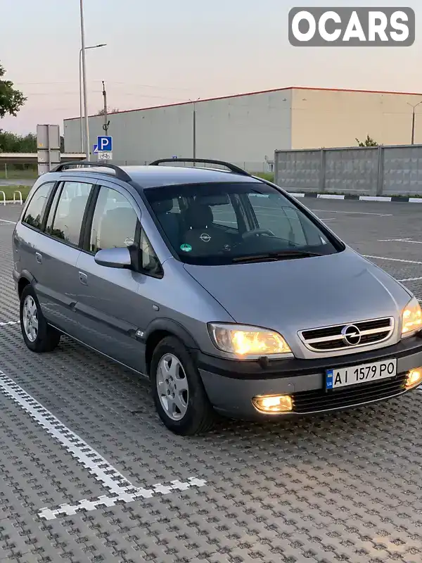 Мінівен Opel Zafira 2003 2 л. Автомат обл. Київська, Бориспіль - Фото 1/21