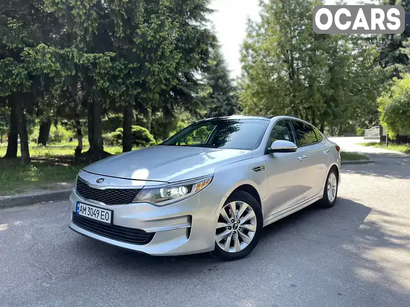 Седан Kia Optima 2016 2.4 л. Автомат обл. Житомирська, Житомир - Фото 1/21