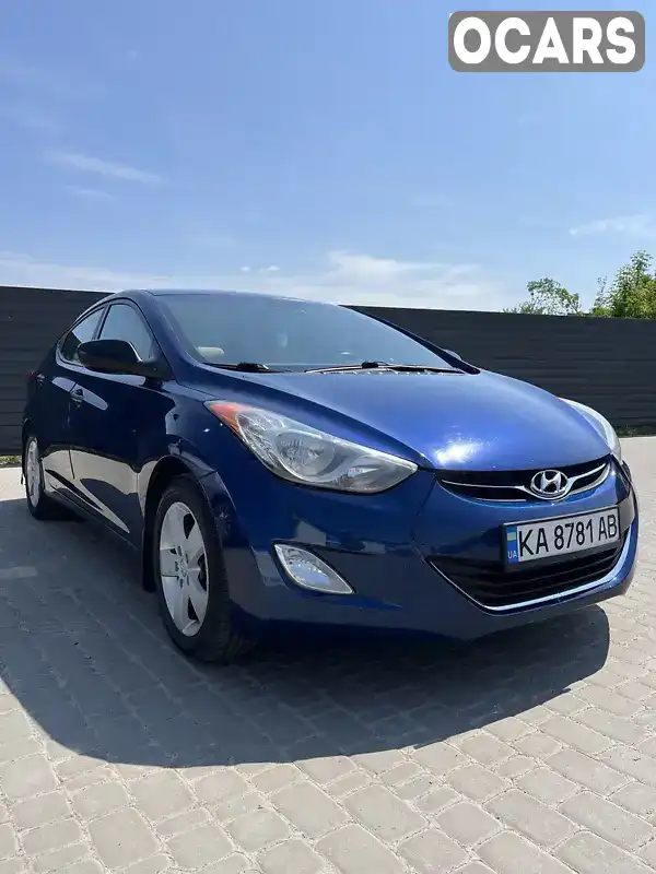 Седан Hyundai Elantra 2013 1.8 л. Автомат обл. Київська, Ірпінь - Фото 1/21