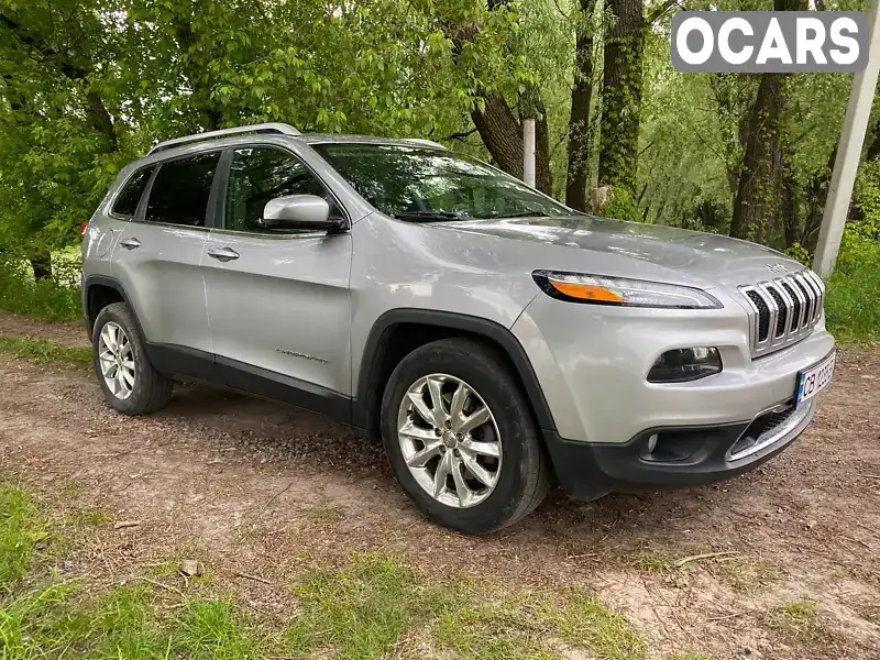 Внедорожник / Кроссовер Jeep Cherokee 2014 2.36 л. Автомат обл. Черниговская, Чернигов - Фото 1/21