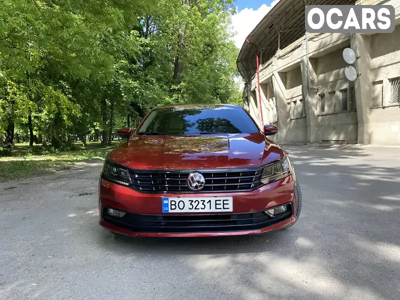 Седан Volkswagen Passat 2017 1.8 л. Автомат обл. Тернопольская, Тернополь - Фото 1/21