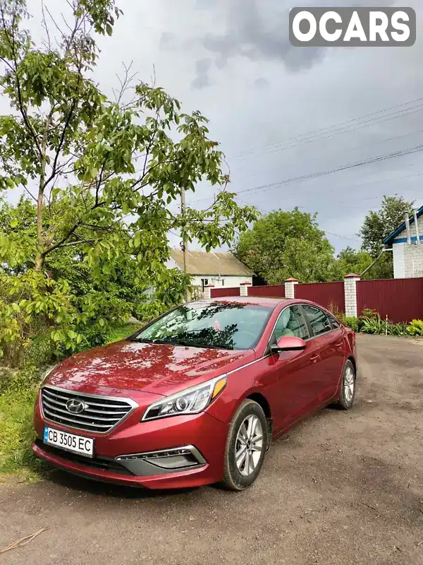 Седан Hyundai Sonata 2015 2.36 л. Автомат обл. Чернігівська, Ніжин - Фото 1/21