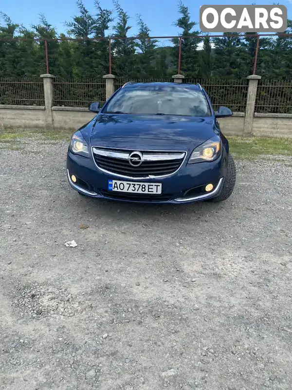 W0LGT8E38H1036689 Opel Insignia 2017 Універсал 1.6 л. Фото 2